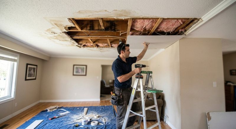 Bathroom Water Damage Repair in Alpharetta, GA