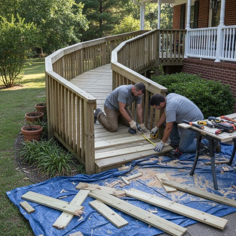 Disability Ramp Repair in Wilmington, NC