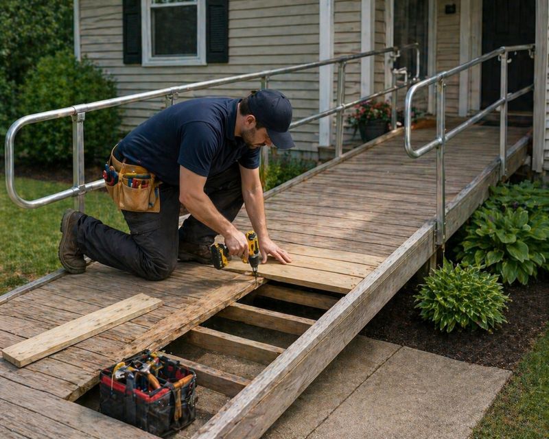 Handicap Ramp Repair in Wilmington, NC