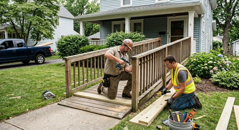 Wood Ramp Repair in Denver County, CO